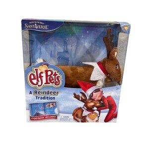 New The Elf on the Shelf Elf Pets A Reindeer Tradition Deer Plush & Book